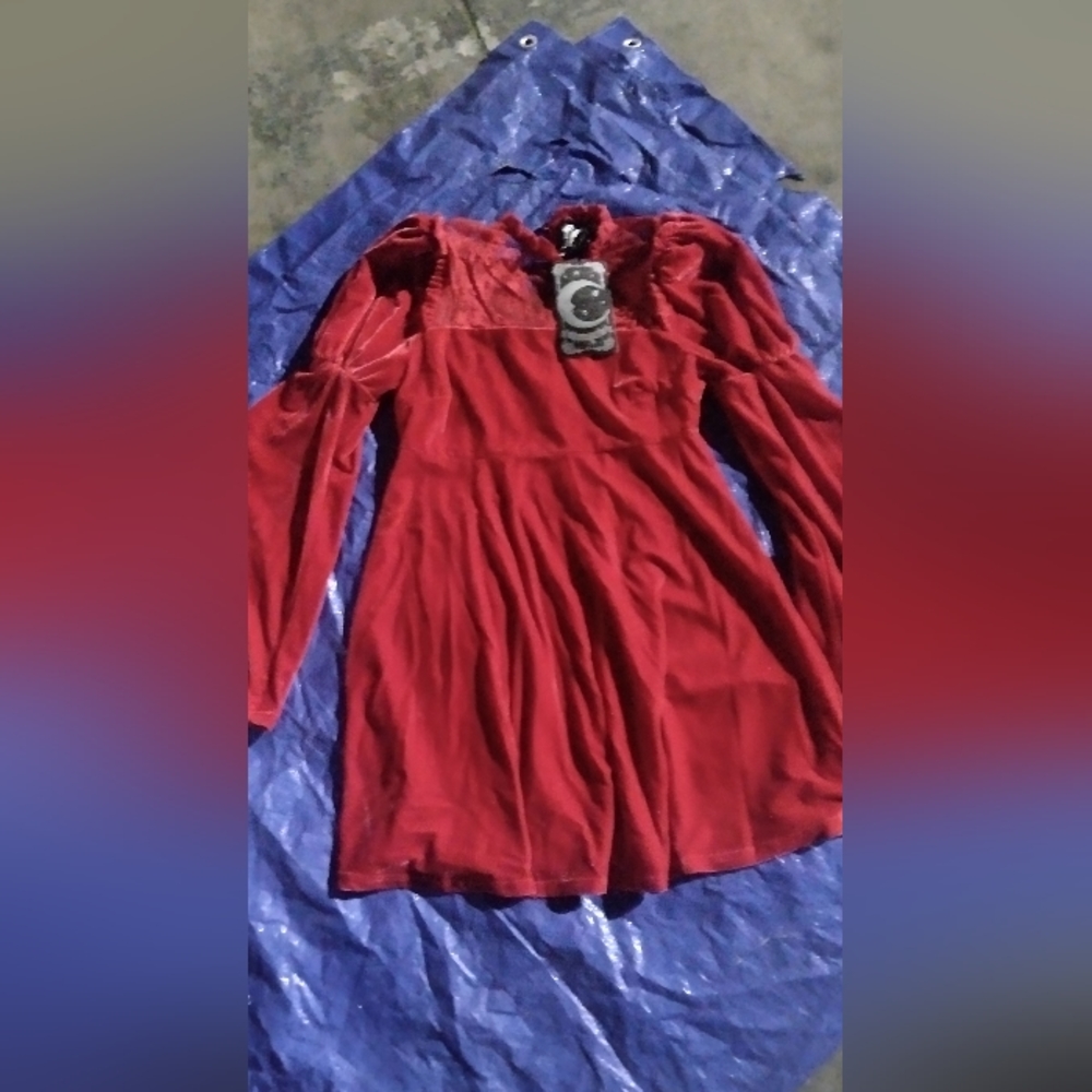 Killstar (crimson blood) dress(2)red& black
